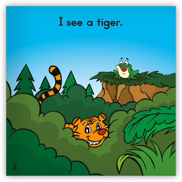 See a Tiger from Zoozoo Into the Wild