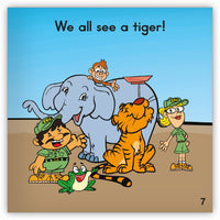 See a Tiger from Zoozoo Into the Wild