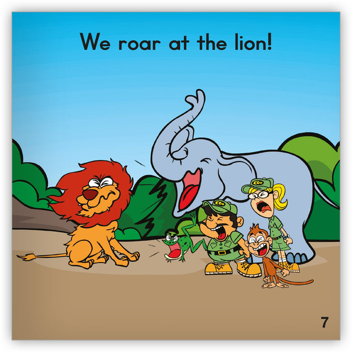 The Lion Roars - Zoozoo Into the Wild - Hameray Publishing