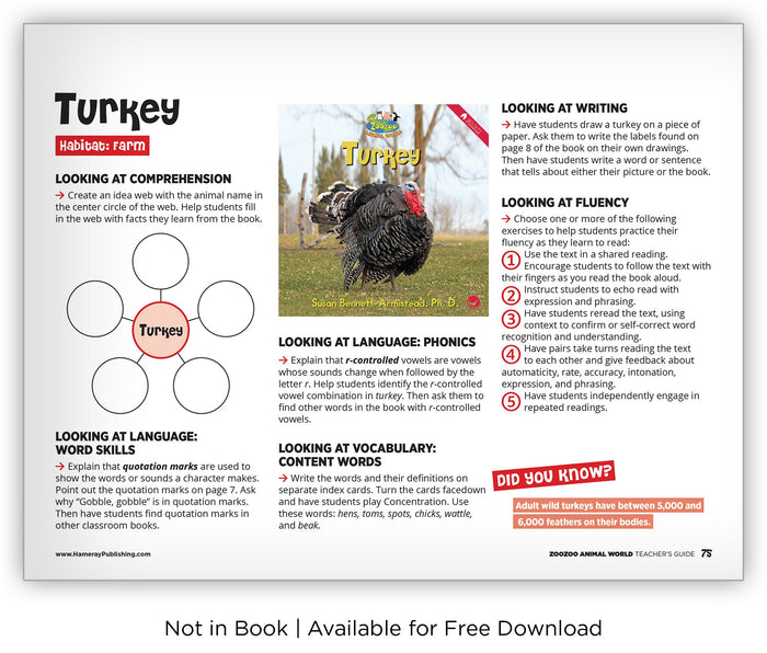 Turkey from Zoozoo Animal World