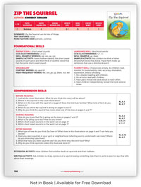 Zip the Squirrel from Kaleidoscope Collection