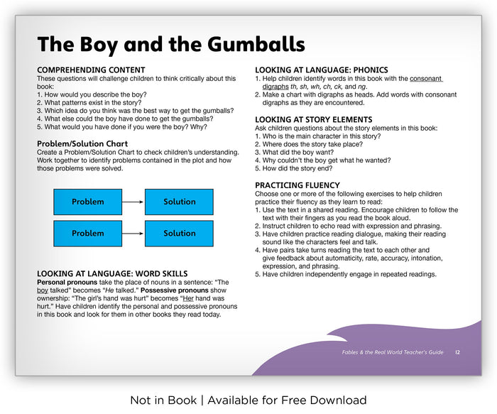 The Boy and the Gumballs from Fables & the Real World