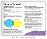Turtle or Tortoise? from Fables & the Real World