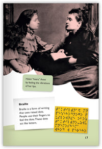 Helen Keller: Living in Dark Silence Leveled Book