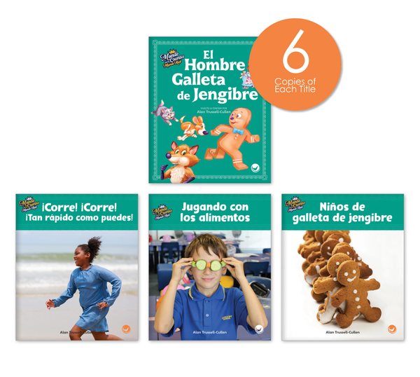 El hombre galleta de jengibre Theme Set (6-Packs)