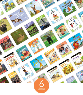 2023 Spanish Kindergarten Guided Reading Library from Various Series
