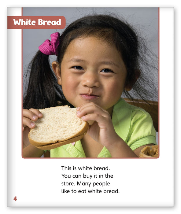 Different Kinds of Bread from Story World Real World