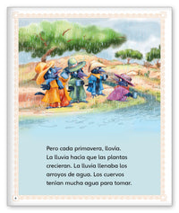 El cuervo y el barril de agua from Mundo de los Cuentos Mundo Real