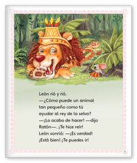 El león y el raton from Mundo de los Cuentos Mundo Real