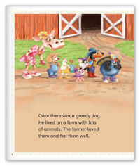 The Greedy Dog and the Very Big Bone from Story World Real World