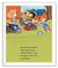 The Greedy Dog and the Very Big Bone from Story World Real World