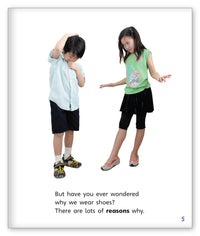 Why Do We Wear Shoes? from Story World Real World