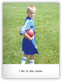 I Like Soccer from Kaleidoscope Collection