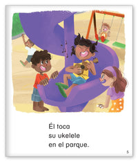 Jaime toca el ukelele