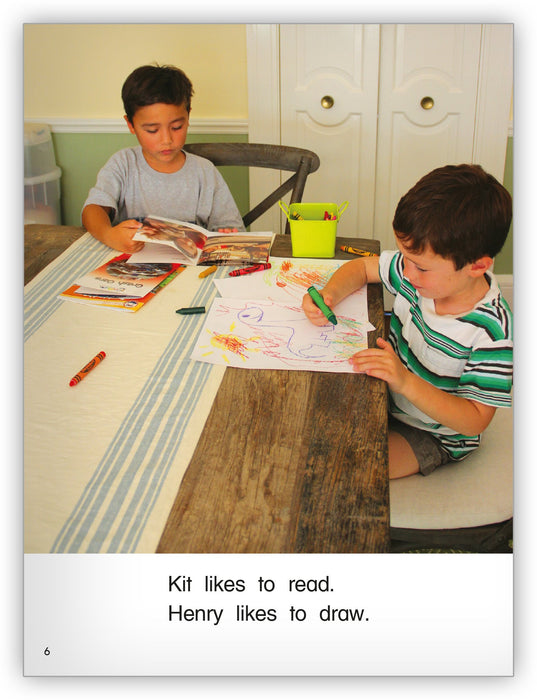 Kit and Henry Like Different Things from Kaleidoscope Collection