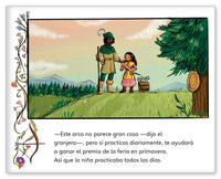 La arquera y el arco from Fábulas y el Mundo Real