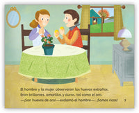 La gansa y los huevos de oro from Fábulas y el Mundo Real