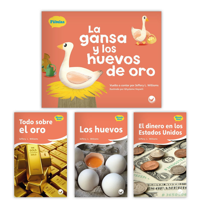 La Gansa Y Los Huevos De Oro Theme Set Image Book Set