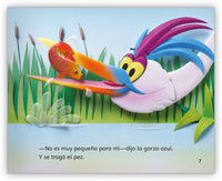 La garza y el cisne Leveled Book