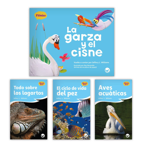 La Garza Y El Cisne Theme Set Image Book Set