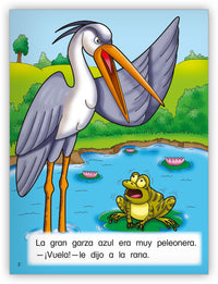 La gran garza azul