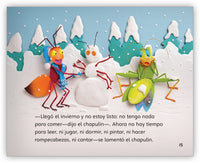 La hormiga y el chapulín Big Book from Fábulas y el Mundo Real