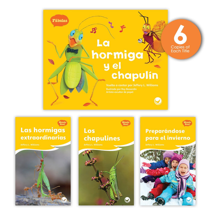 La Hormiga Y El Chapulin Theme Guided Reading Set Image Book Set