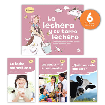La lechera y su tarro lechero Theme Guided Reading Set from Fábulas y el Mundo Real