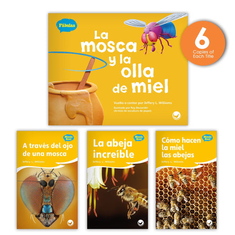 La Mosca Y La Olla De Miel Theme Guided Reading Set Image Book Set