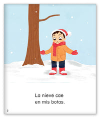 La nieve cae