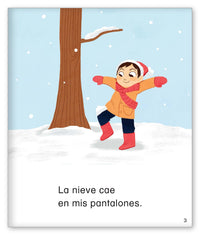 La nieve cae