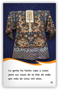 La seda del gusano de seda Leveled Book