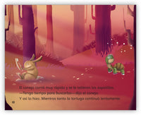 La tortuga y el conejo Leveled Book