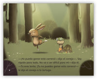 La tortuga y el conejo Big Book from Fábulas y el Mundo Real