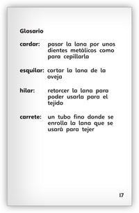 Lana para mi suéter Leveled Book