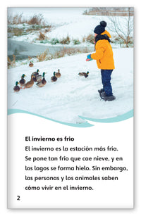 Las personas y los animales durante el invierno from Fábulas y el Mundo Real