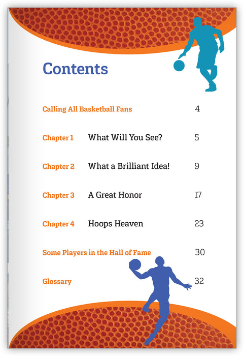 Let's Visit the Basketball Hall of Fame Leveled Book