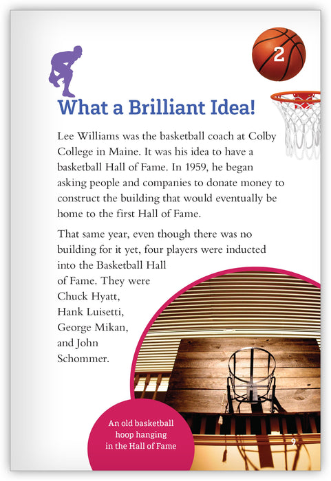 Let's Visit the Basketball Hall of Fame Leveled Book