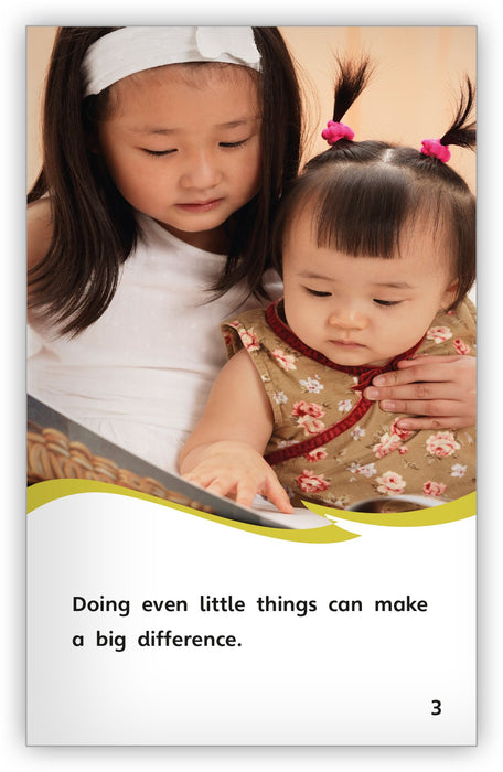 Little Helpers Can Do Big Things Leveled Book