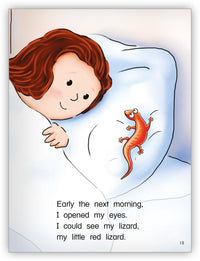 Little Red Lizard from Kaleidoscope Collection