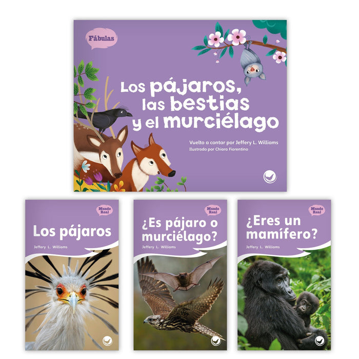 Los Pajaros Las Bestias Y El Murcielago Theme Set Image Book Set