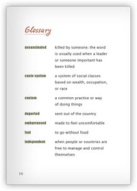 Mahatma Gandhi Leveled Book