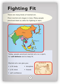 Martial Arts Leveled Book