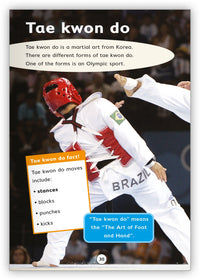 Martial Arts Leveled Book