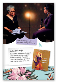 Maya Angelou: Escritora, actriz, cantante, bailarina