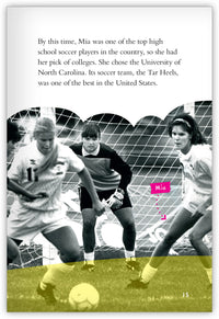 Mia Hamm: Going for Gold! Leveled Book