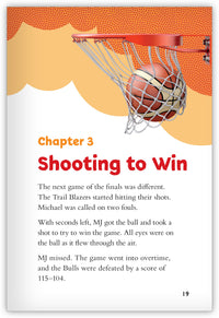 Michael Jordan: The Basketball Legend Leveled Book
