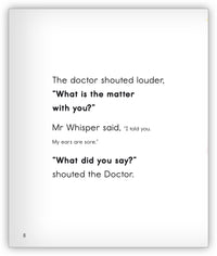 Mr. Whisper's Sore Ears Leveled Book