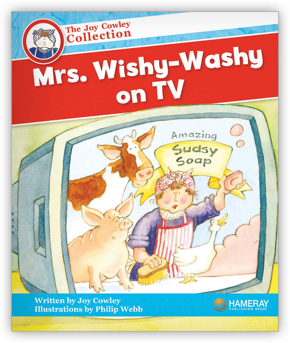 Mrs. Wishy-Washy on TV Leveled Book