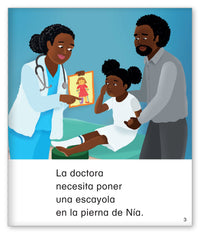 Nía necesita una escayola